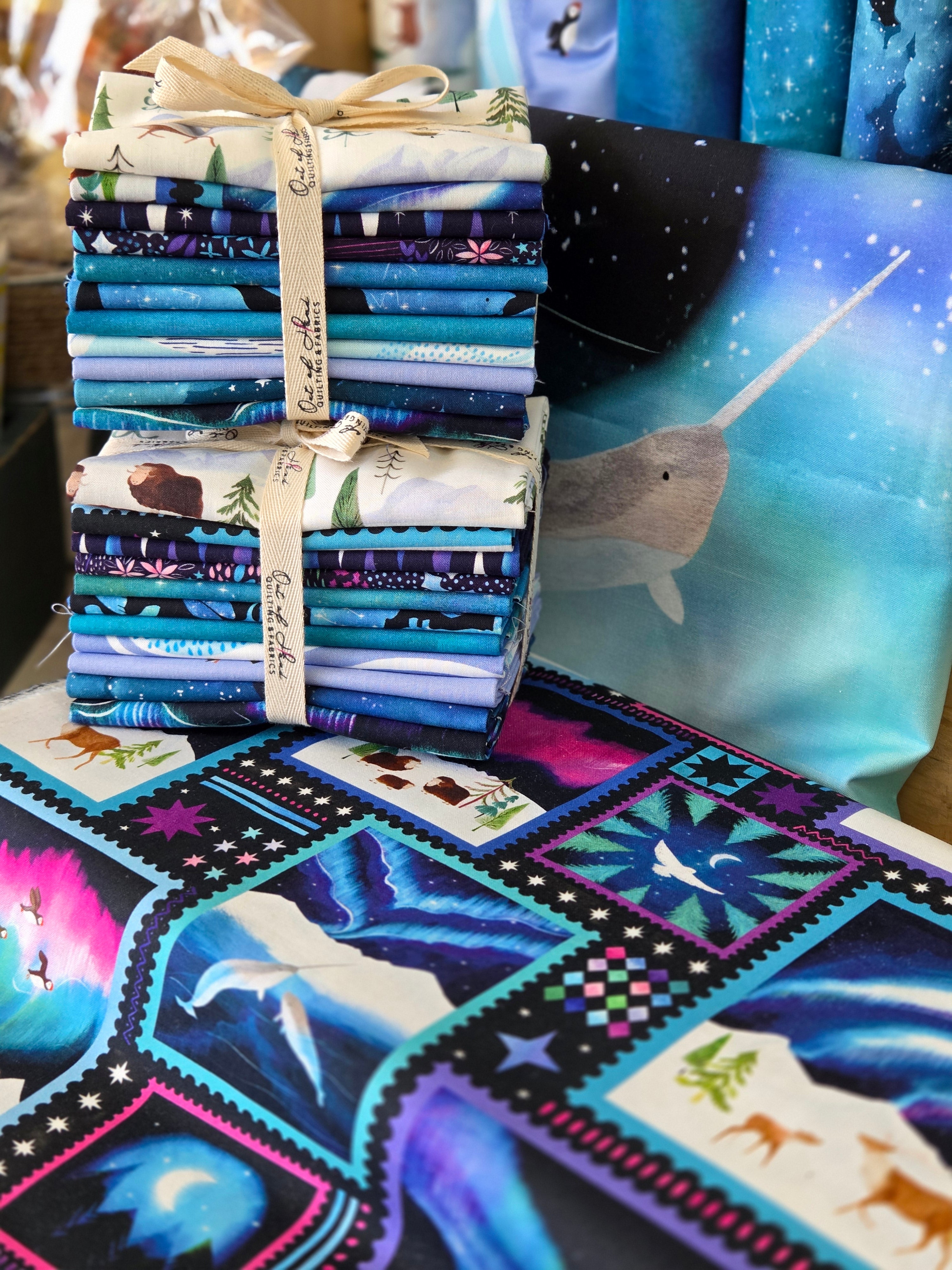 Norther Skies Fabric Collection by Fay Nye for Dear Stella Fabrics