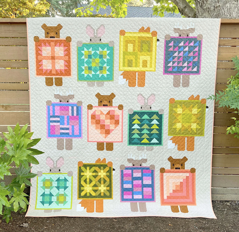 Pre-Order: Show and Tell Quilt Kit by Elizabeth Hartman for Moda Fabrics