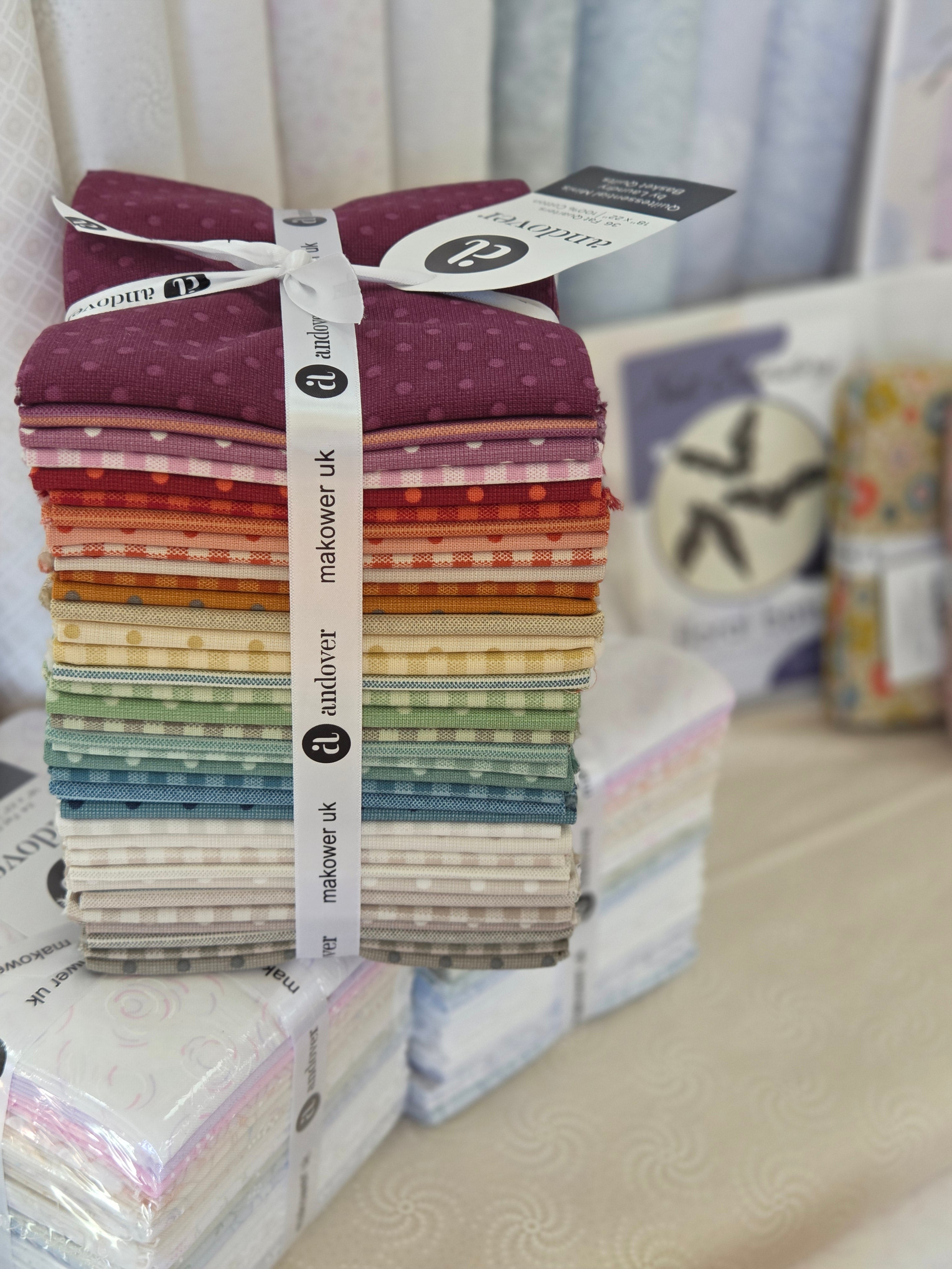 Quiltessential Minis Fabric Collection by Edyta Sitar of Laundry Basket Quilts for Andover Fabrics