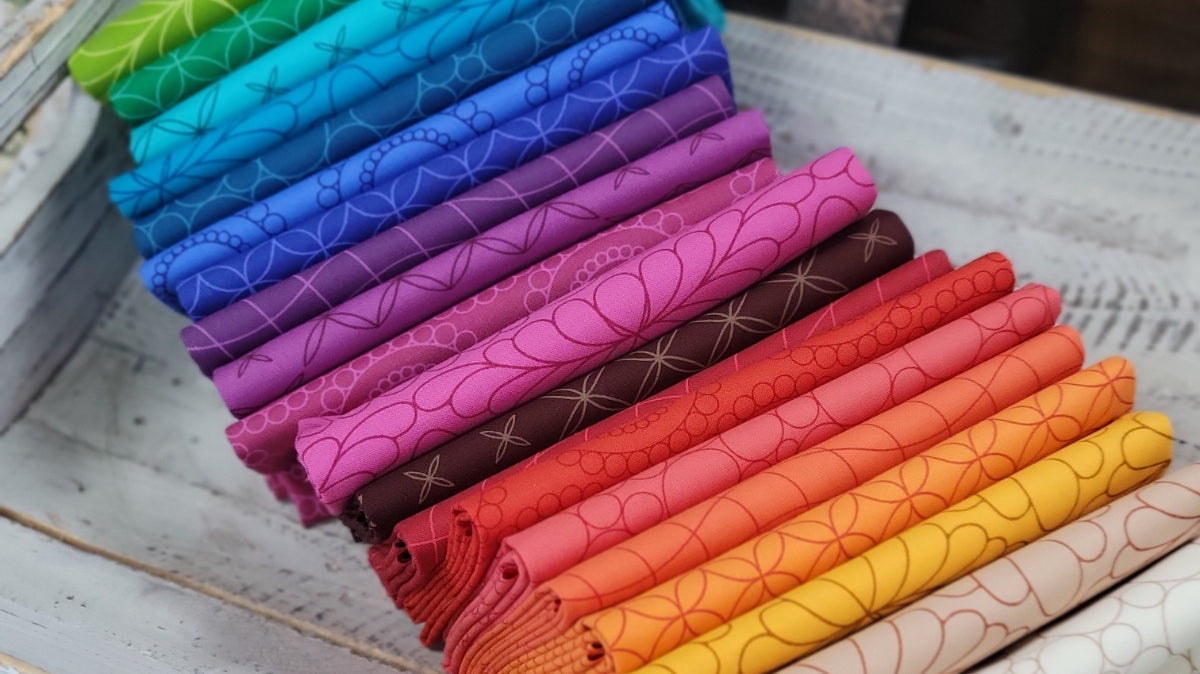 Rainbow Space Fabric by Sariditty for Moda Fabrics