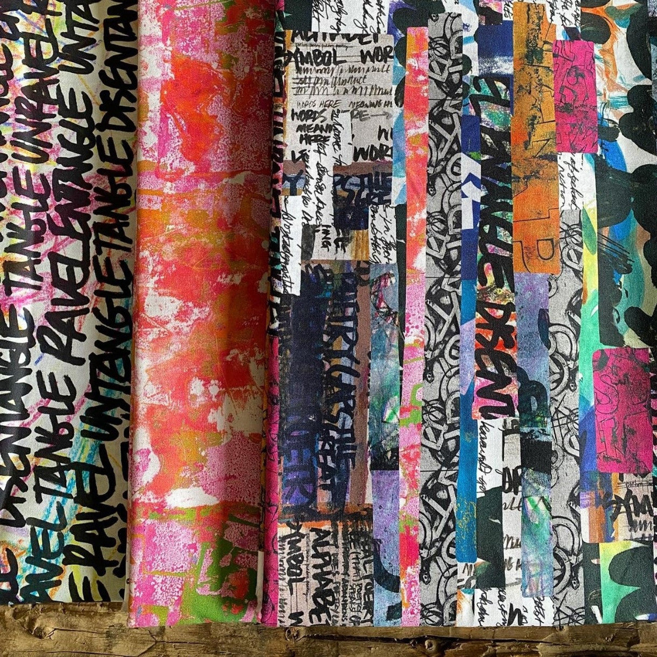 Ravel Fabric by e bond for Free Spirit Fabrics