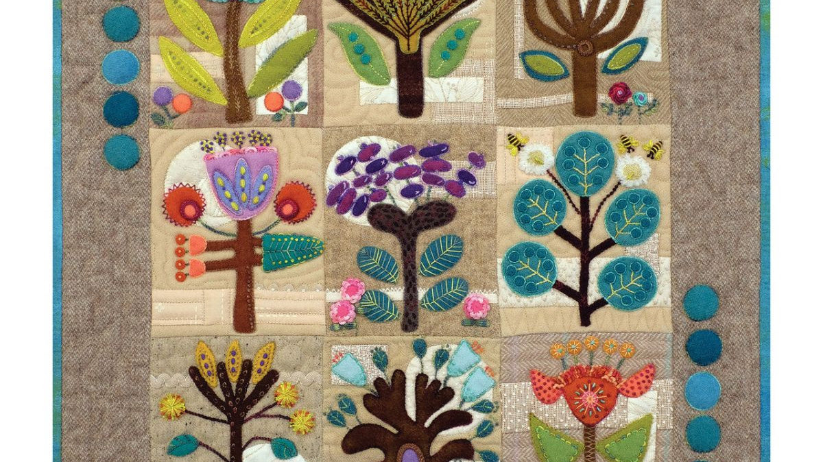 Rooted BOM - Block of the Month by Sue Spargo
