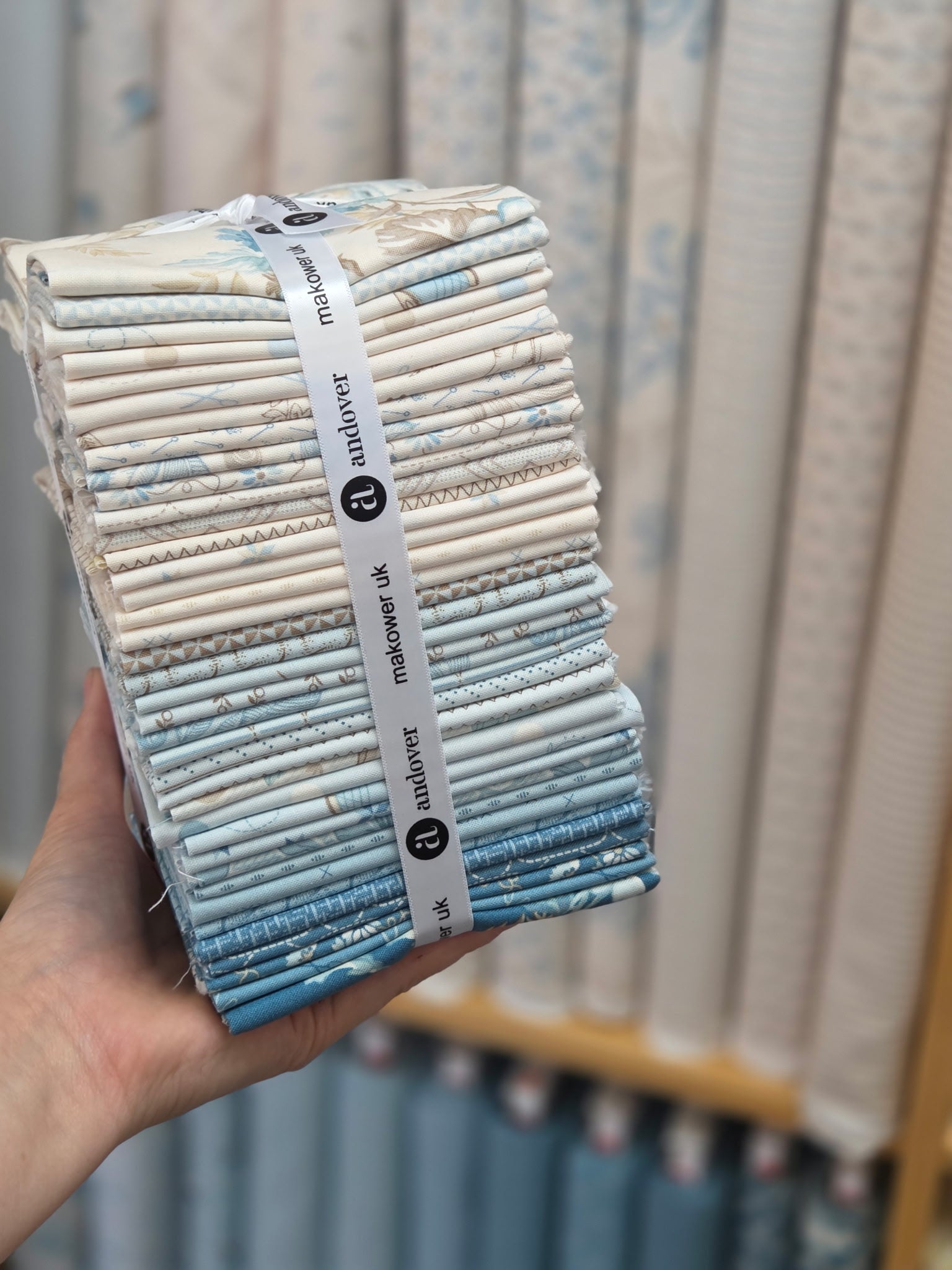 Sewing Bird Fabric Collection by Edyta Sitar of Laundry Basket Quilts for Andover Fabrics