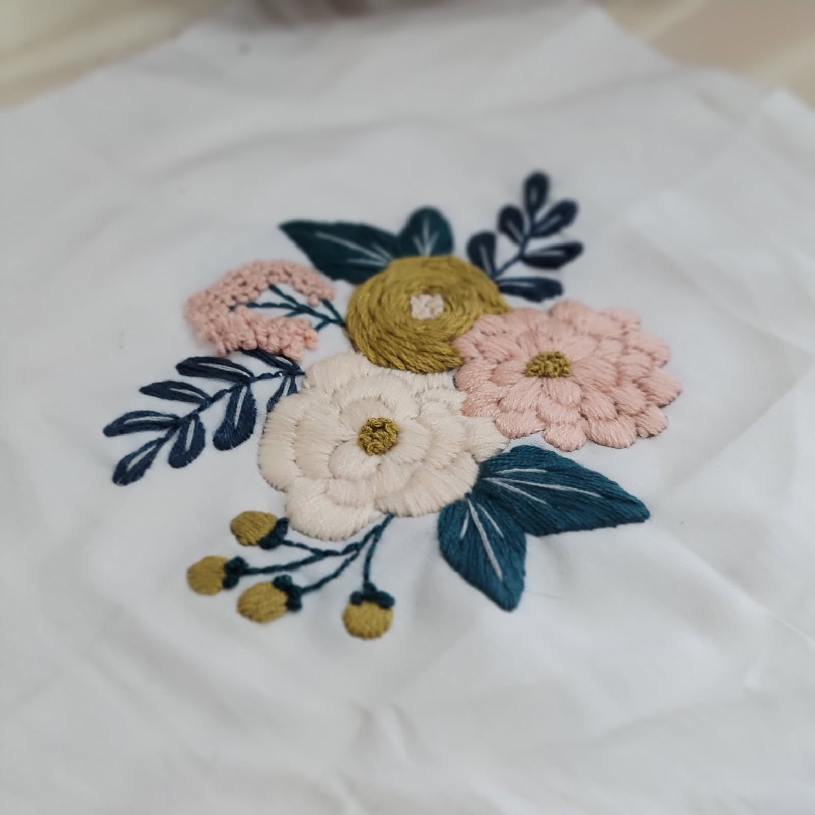 Sew & Tell - April 1, 2025 - Lesley's Embroidery Kit from Leisure Arts Inc. 