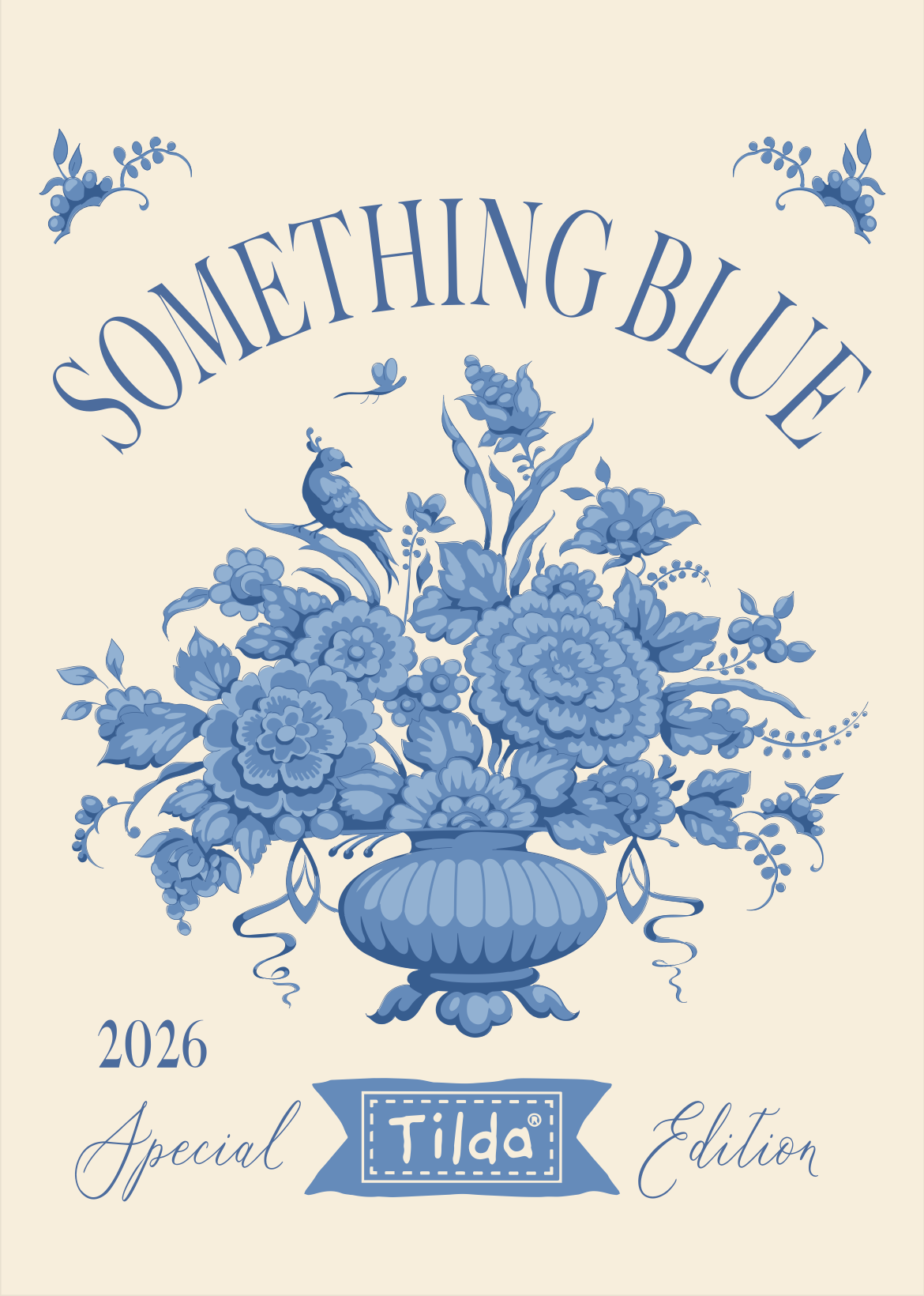 Something Blue Fabric Collection 2026 by Tilda