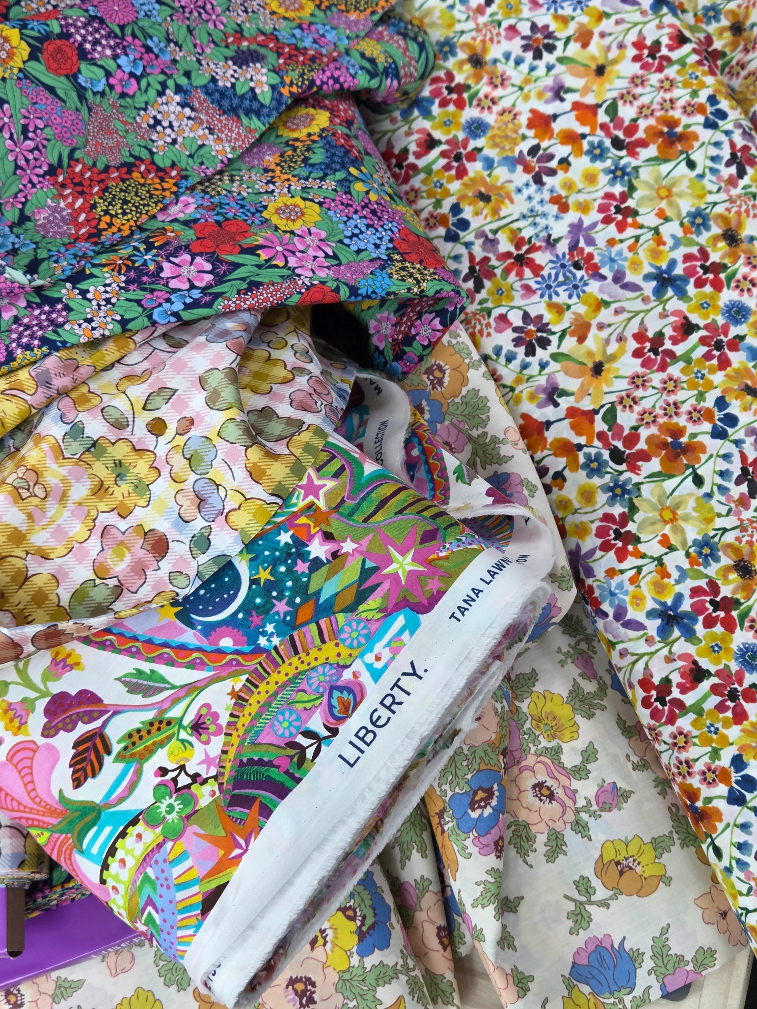 Spring Liberty Tana Lawn™ Cottons | Cowgirl Fabric by Echo Park Paper Co. | New Flannels, Silk, Denim | Bag Patterns from ByAnnie