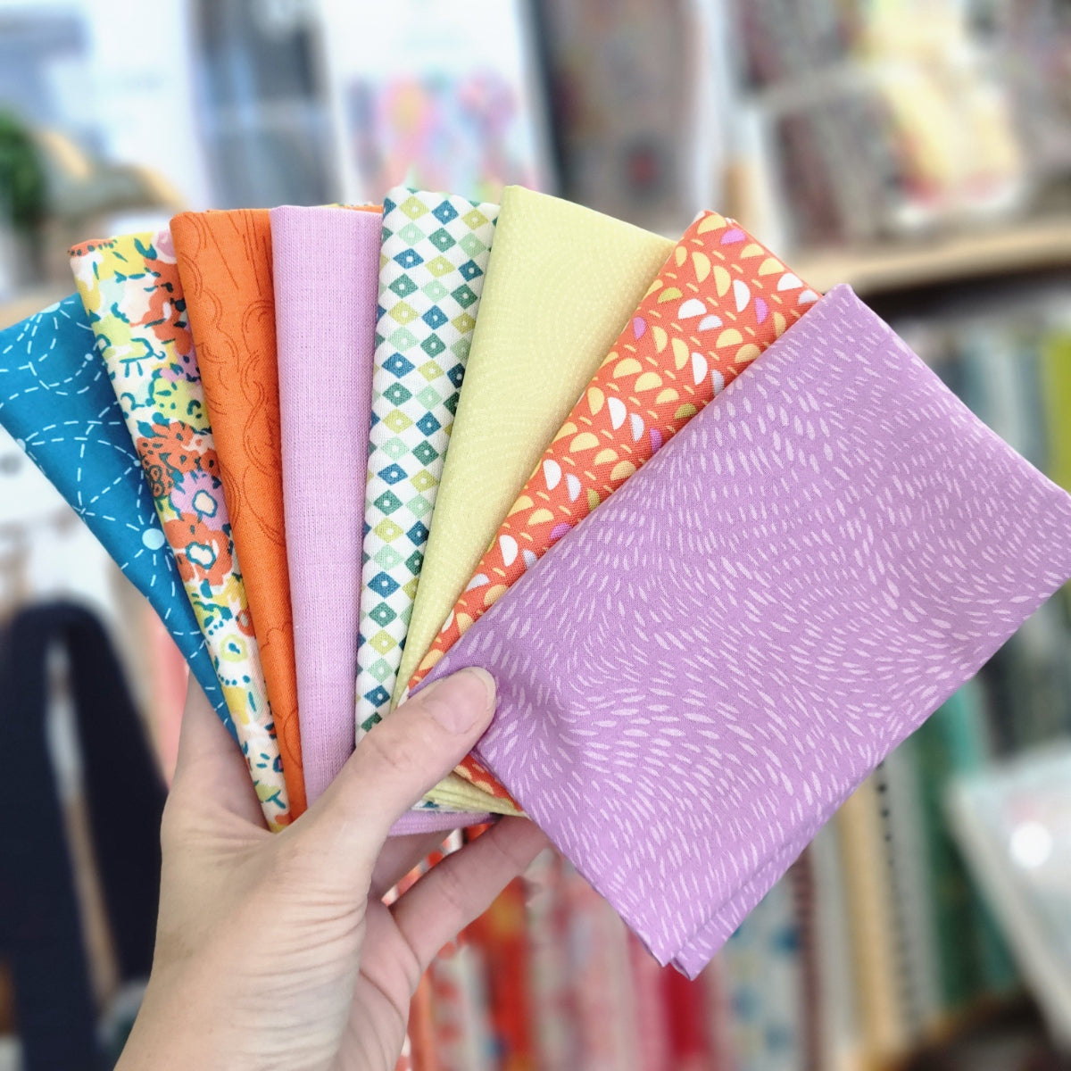 The Jen - Out of Hand Shop Curated Fat Quarter Bundle - Inspired by Jen Kingwell
