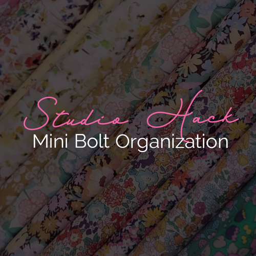 Tip Tuesday - January 7, 2025 - Studio Hack: Mini Bolt Organization