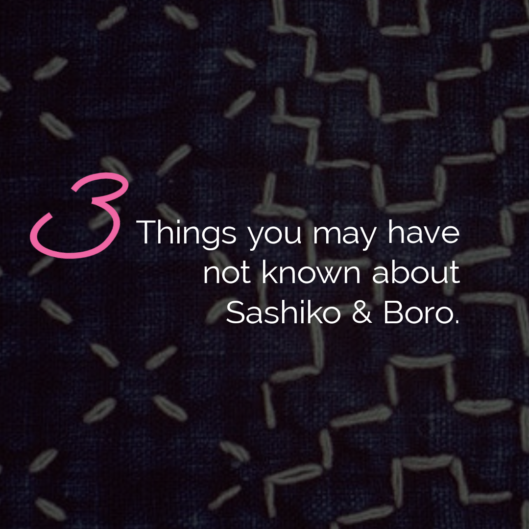 Tip Tuesday: 3 Things you may not know about Sashiko & Boro