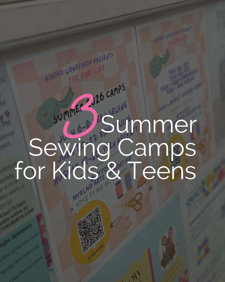 Tip Tuesday - May 5, 2026 - 3 Summer Sewing Camps for Kids & Teens