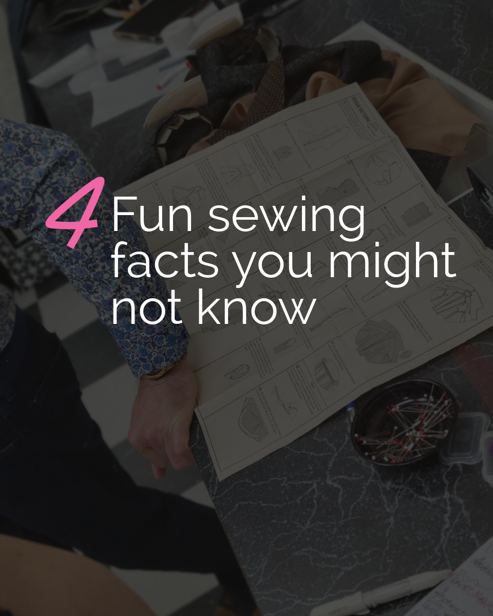 Tip Tuesday - May 13, 2025 - 4 Fun Sewing Facts You Might Not Know
