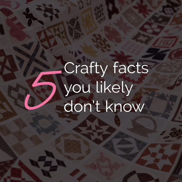 Tip Tuesday - August 22 - 5 Crafty Facts you likely don't know