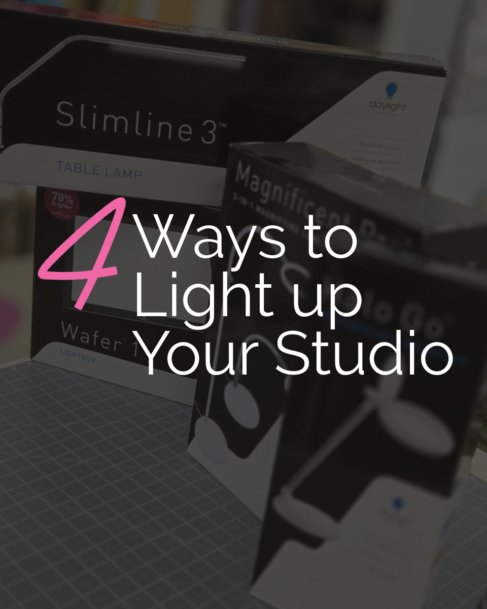 Tip Tuesday - August 26, 2025 - 4 Ways to Light Up Your Studio