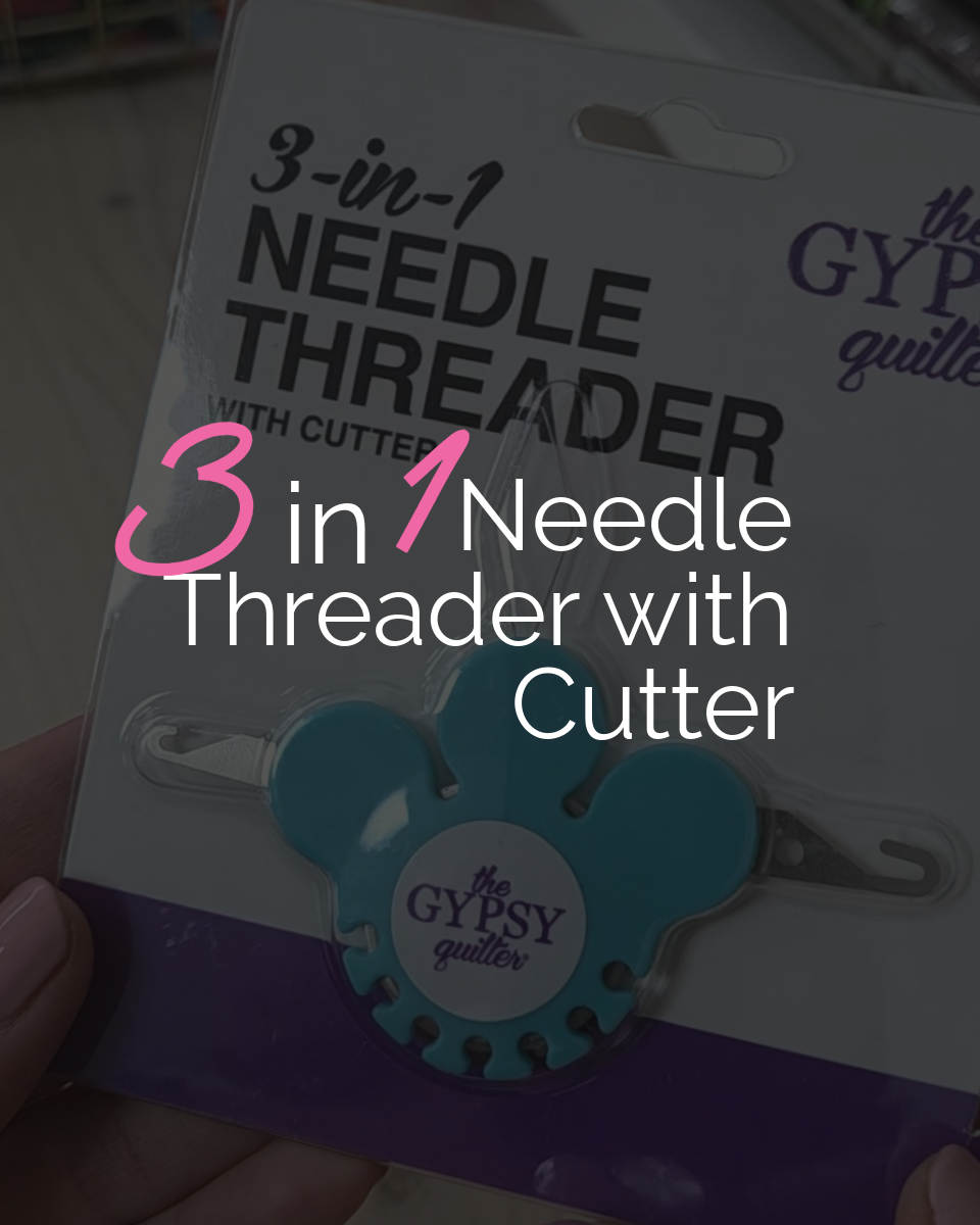 Tip Tuesday - October 21, 2025 - 3-in-1 Needle Threader with Cutter by The Gypsy Quilter