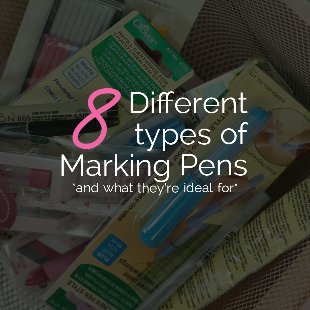 Tip Tuesday: 8 Different Types of Marking Pens