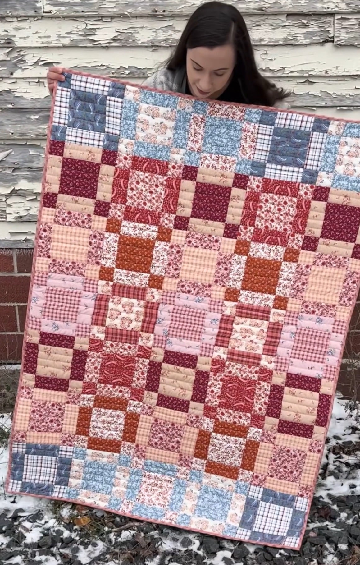 Vintage Wonders Quilt Tutorial by Art Gallery Fabrics in Fairview Avenue Fabric by Bari J.