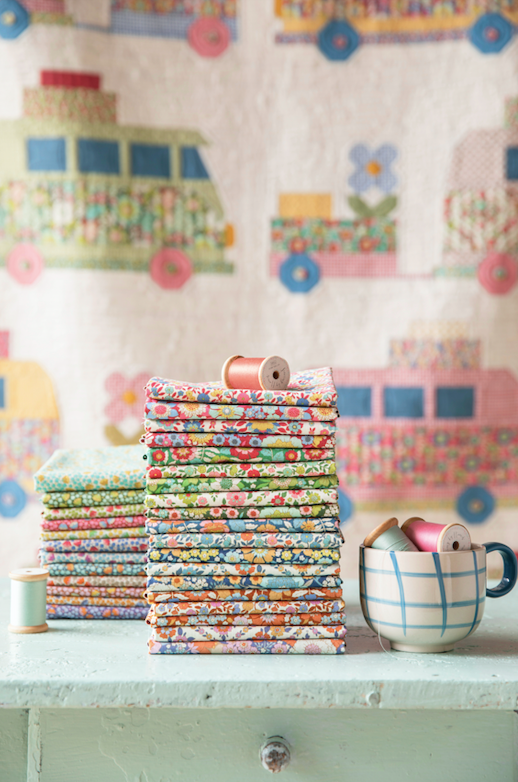 Pre-Order Tilda's Special Summer 2025 Fabric Collection: Wallflower