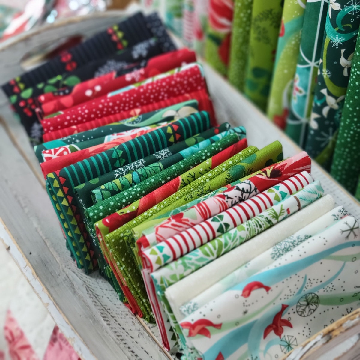 Winterly Fabric Collection by Robin Pickens for Moda Fabrics (Holiday Fabrics)