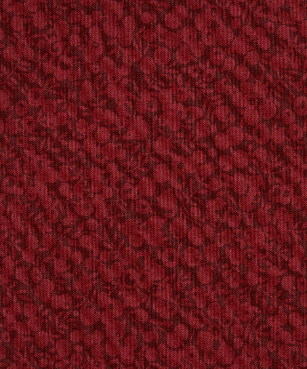 Wiltshire Shadow Basics - Cherry - Liberty Quilting Cotton