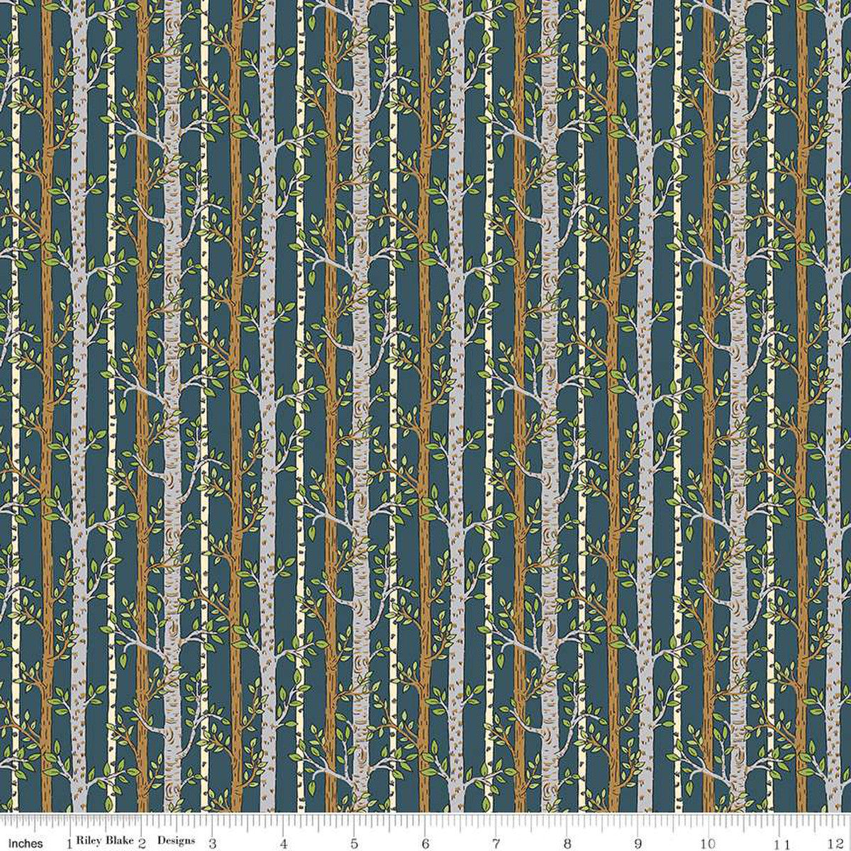 Woodland Walk - Into the Woods A - Liberty Quilting Cotton