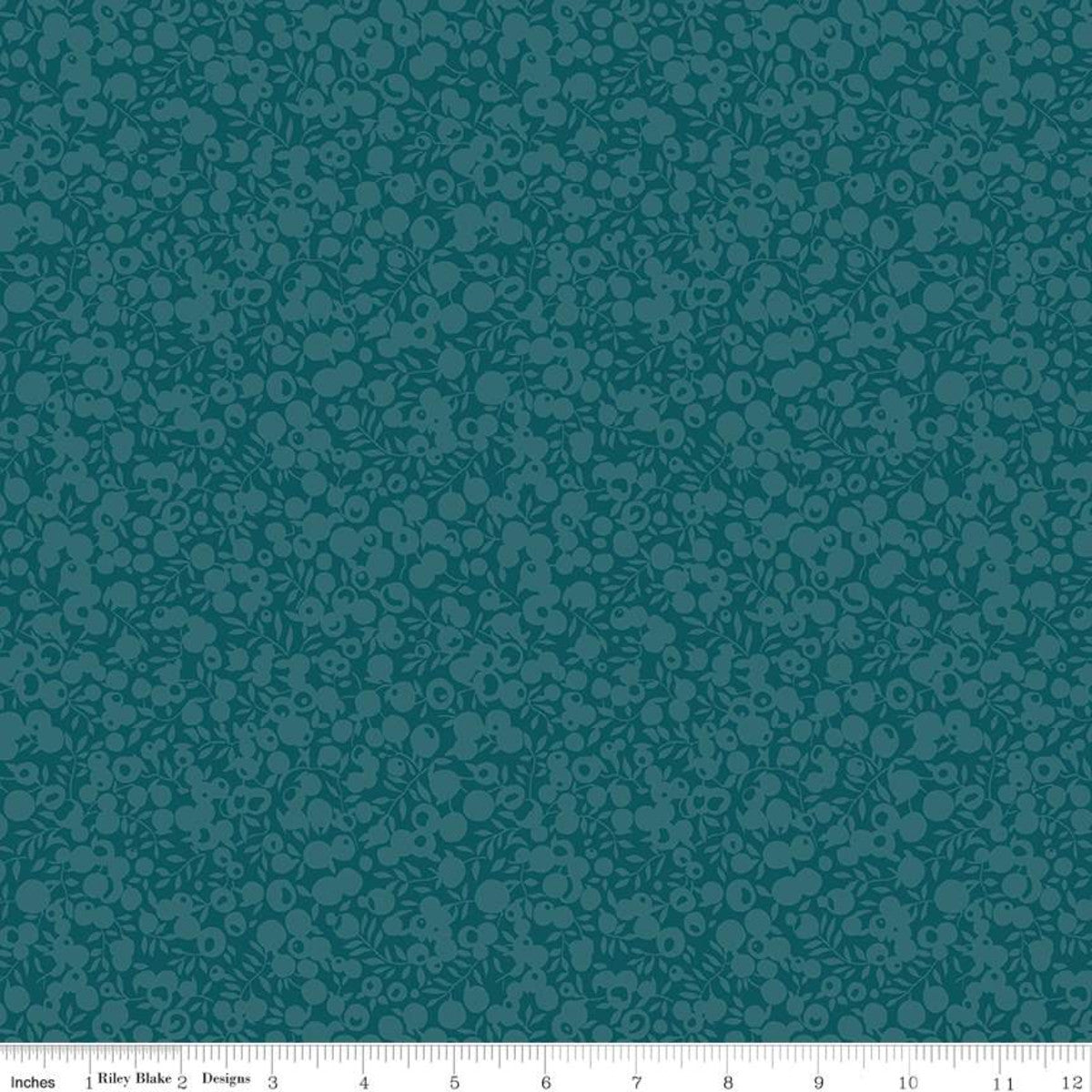 Wiltshire Shadow Basics - Jade - Liberty Quilting Cotton