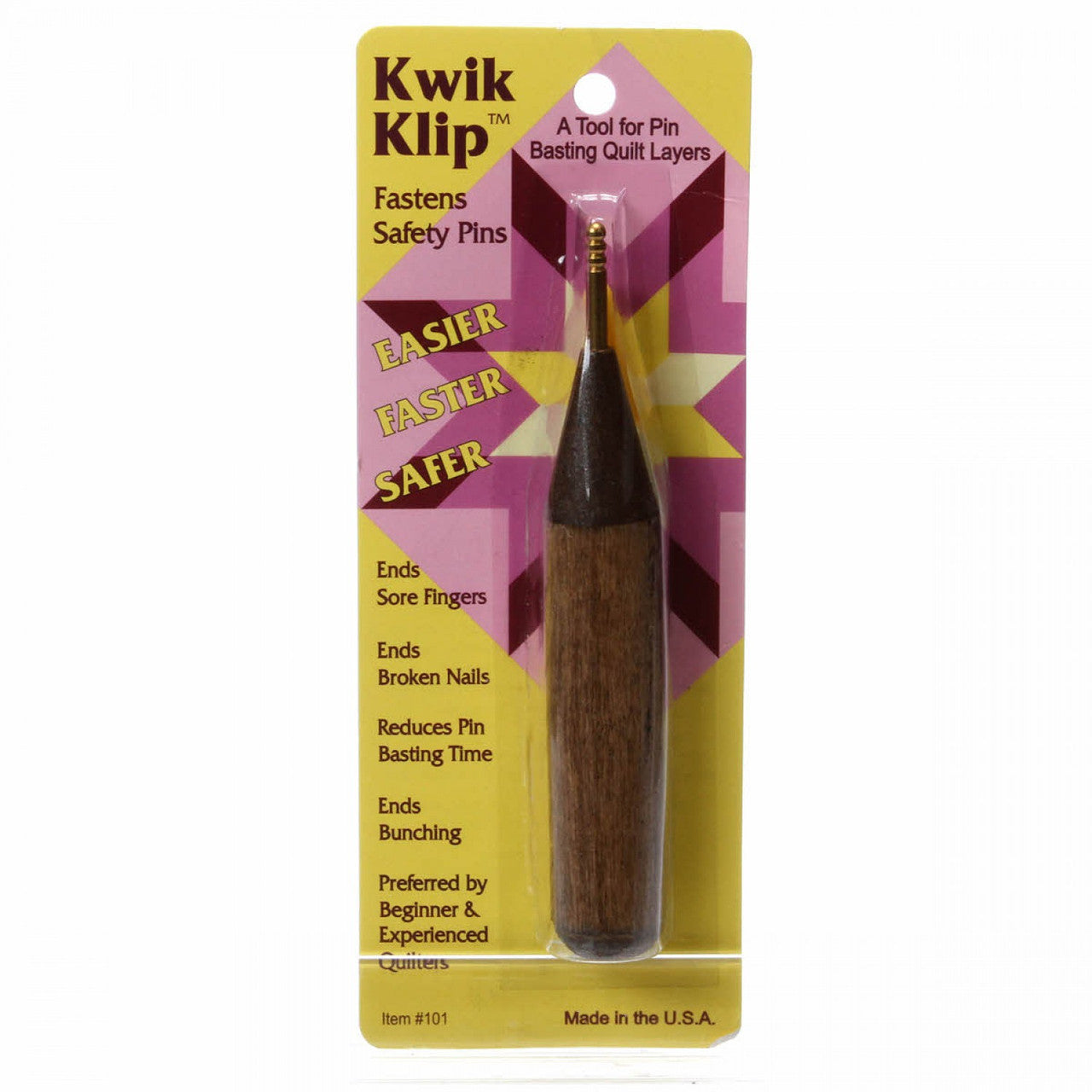 Kwik Klip Safety Pin Tool