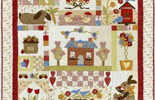 Strawberry Hill Quilt Pattern by Bunny Hill Designs