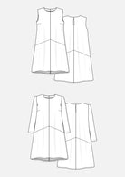 Farrow Dress 14-30 by Grainline Studio_drawing