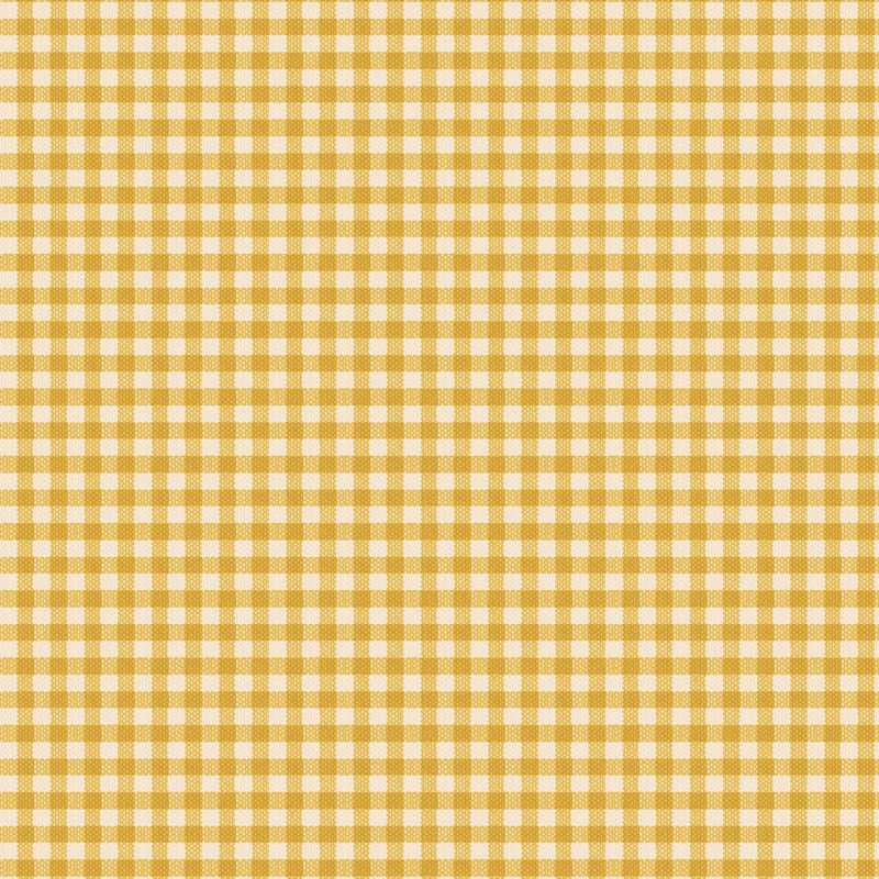 Tilda Wovens - Gingham Yellow