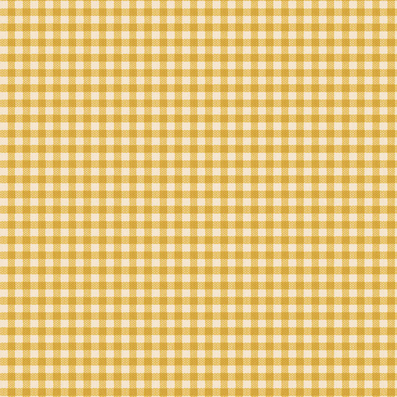 Tilda Wovens - Gingham Yellow