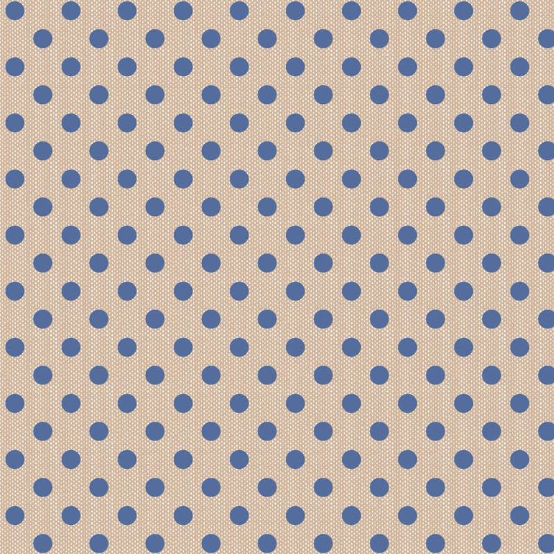 Tilda Wovens - Polkadot Blue