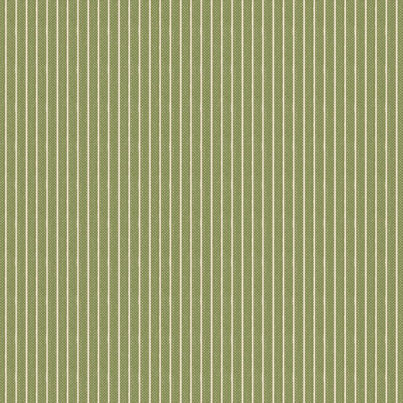 Tilda Wovens - Stripe Green