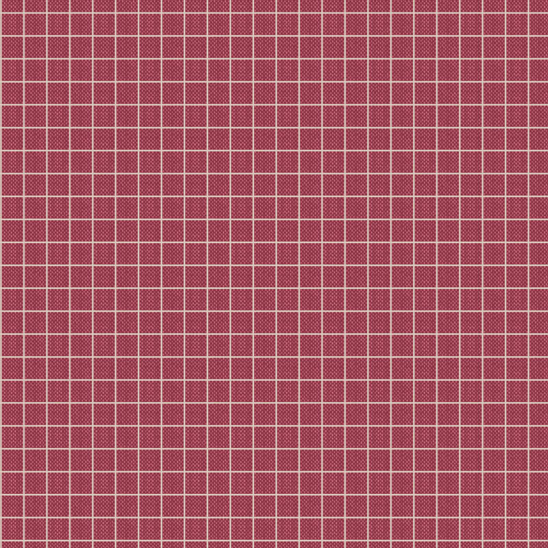 Tilda Wovens - Plaid Burgundy