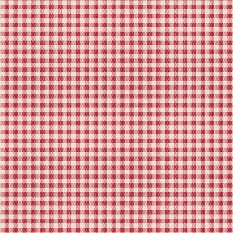 Tilda Wovens - Gingham Red