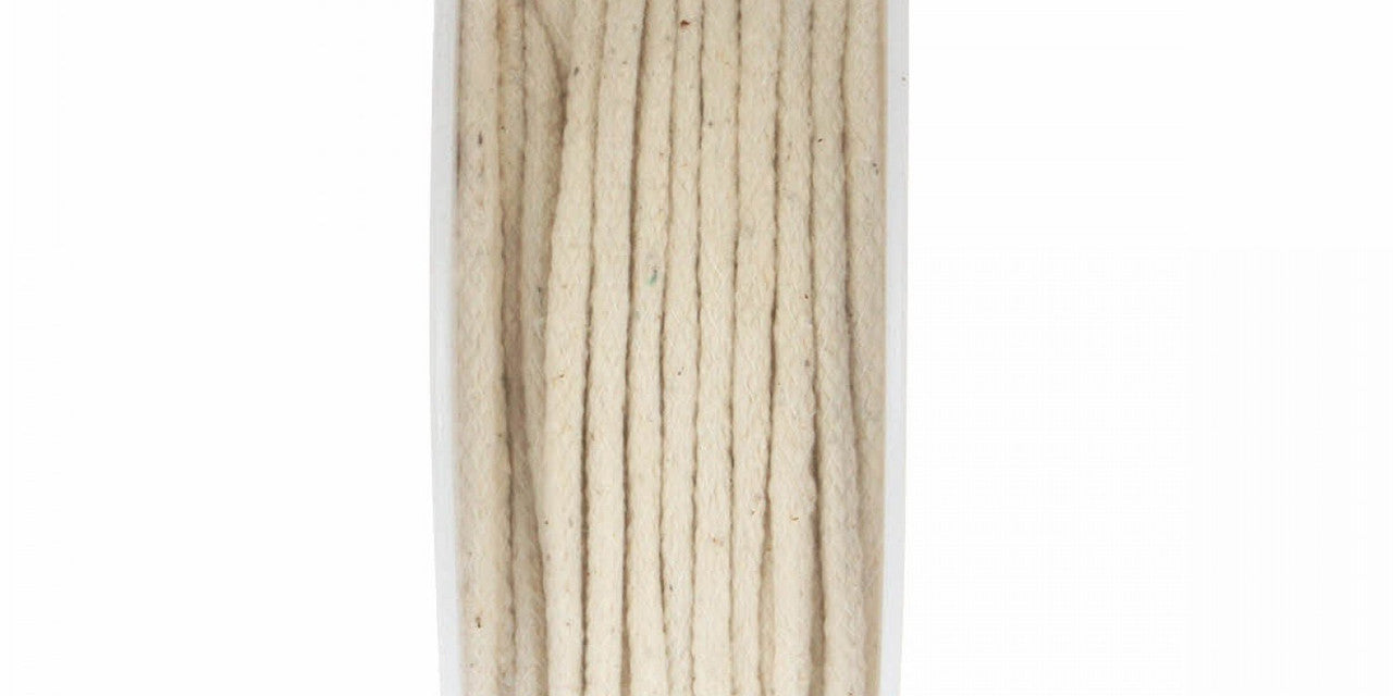 Cotton Piping Cord 6/32in (3/16") - Natural