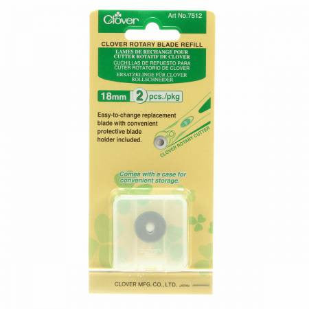 Clover Replacement Rotary Blade - 18mm 2ct