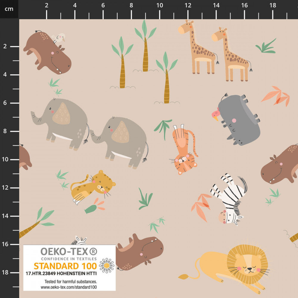 Safari JERSEY/KNIT - Stof