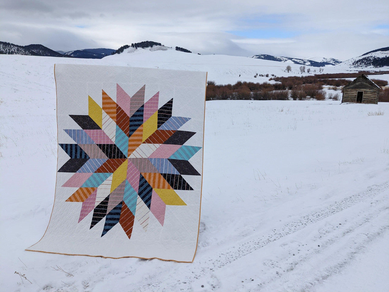 Homestead Star Quilt Pattern by Plains & Pine