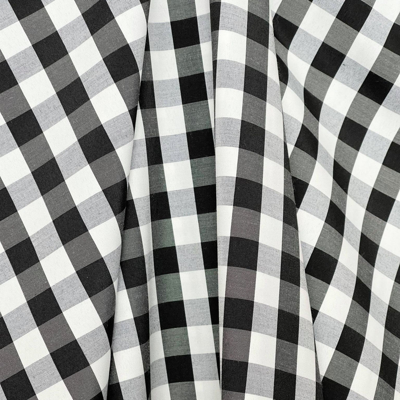 Bamboo Vichy White/Black