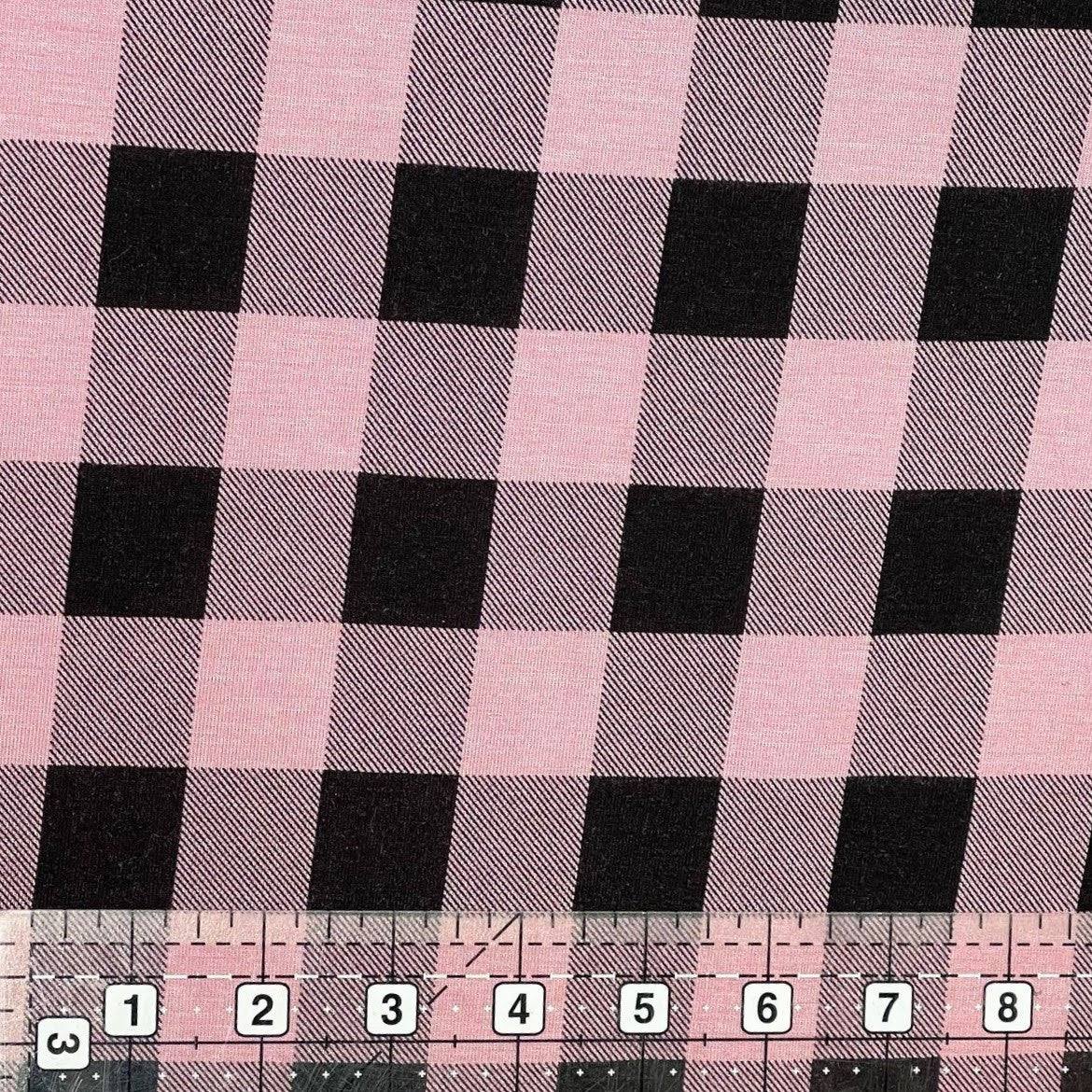 Bamboo Print Dark Rose/Black_detail