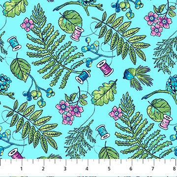 forest floor turquoise, 24971-64