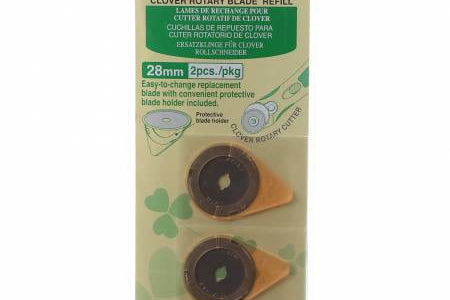 Clover Replacement Rotary Blade - 28mm 2 ct