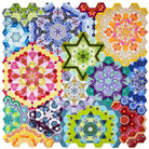 Paper Pieces - Rosette #4 Piece Pack  - Millefiori_all