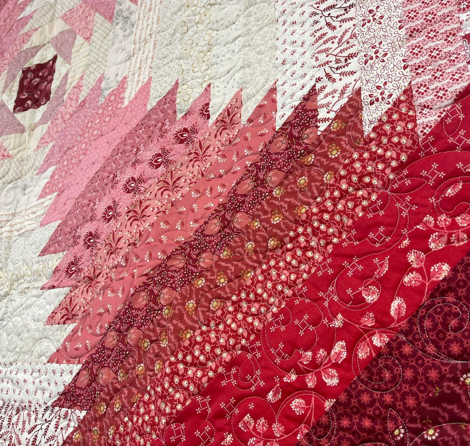 Flower Wall Quilt Kit_detail
