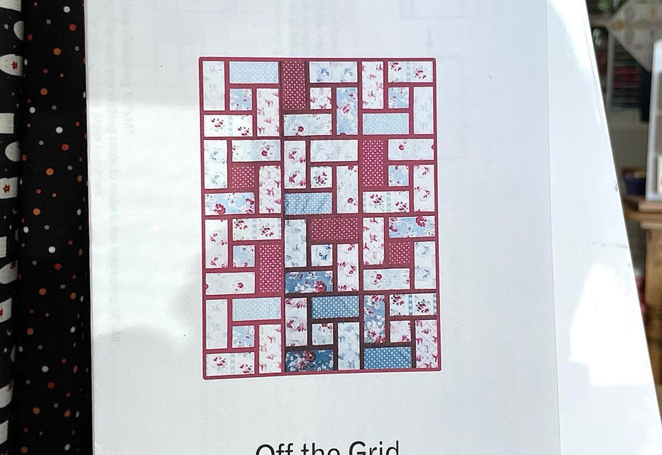 Off The Grid Quilt Pattern by Out of Hand