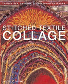 Stitched Textile Collage Book by Lucille Toumi