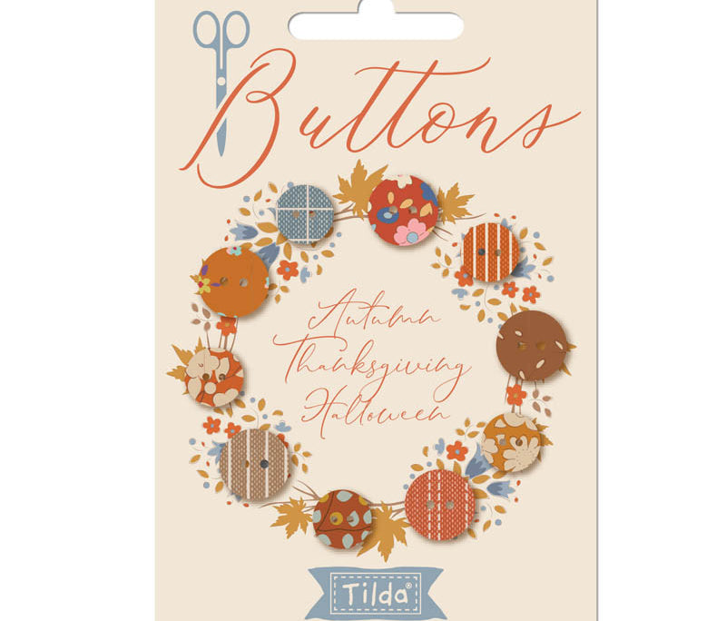Creating Memories - Autumn Buttons - Tilda