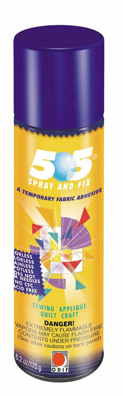 Odif 505 Spray & Fix Temporary Repositionable Fabric Adhesive