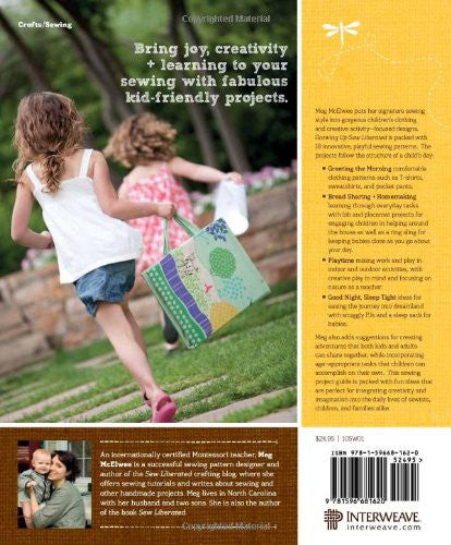 Growing Up Sew Liberated Book by Meg McElee_back