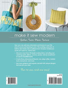 Make It Sew Modern Book by Vanessa Christenson_back